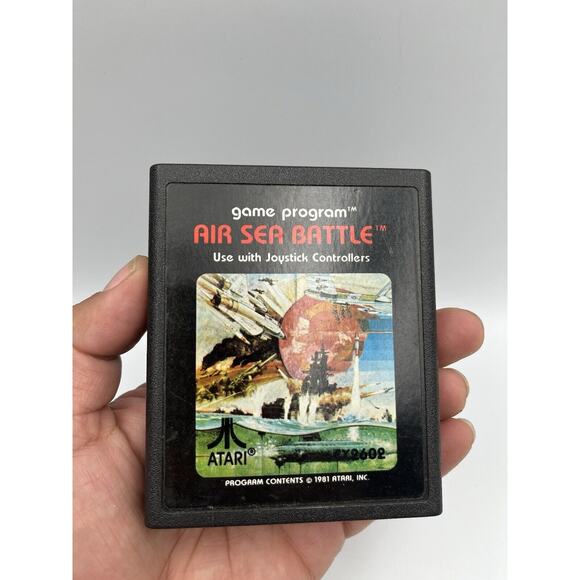 AIR SEA BATTLE - Atari 2600 Game Cartridge - Picture 2 of 5
